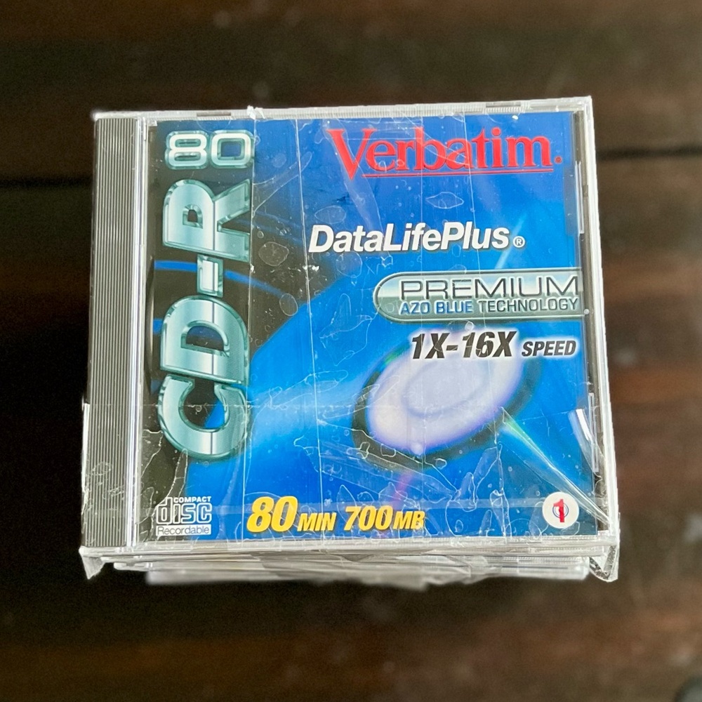 Verbatim CD-R 80-Min 700MB Discs set of 15
